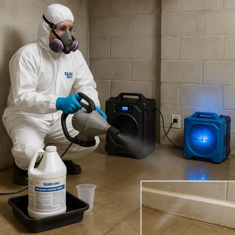 Sanitization and Odor Removal process in Rendon, TX