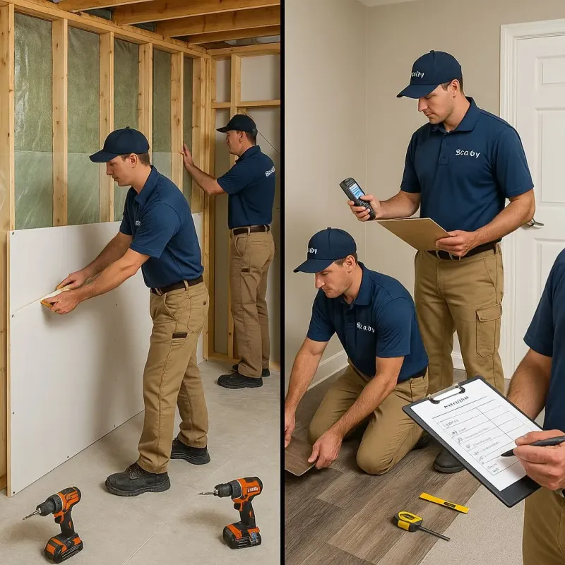 Repairs and Reconstruction process in Rendon, TX