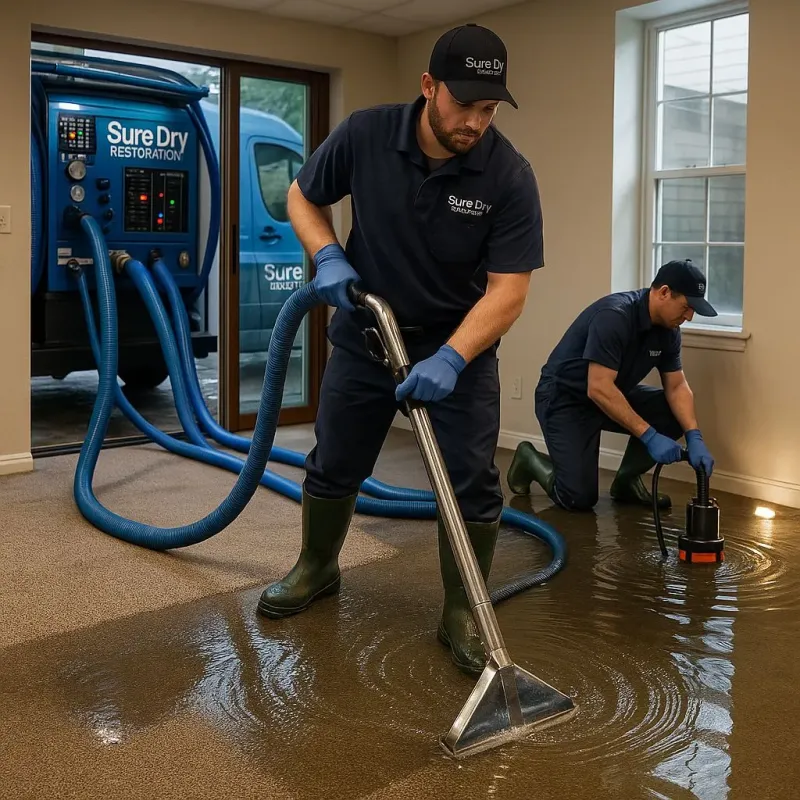 Water Extraction and Removal process in Rendon, TX